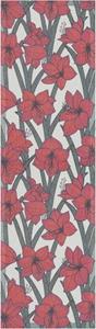 Ekelund Tischläufer »Tischläufer Amaryllis 35x120 cm 100% Baumwolle«, Pixel gewebt (6-farbig)