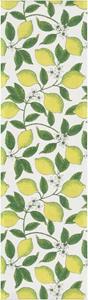Ekelund Tischläufer »Tischläufer Citroner 35x120 cm 100% Baumwolle«, Pixel gewebt (6-farbig)