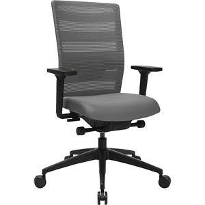 Topstar Bureaudraaistoel SITNESS AirWork, met armleuningen, grijs
