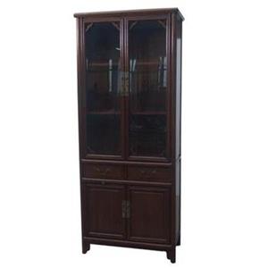 Fine Asianliving Chinese Boekenkast Vitrinekast B80xD39xH190cm
