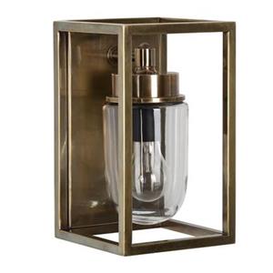 KS Verlichting Wandlamp In-&Outdoor Fitzroy Antiek Messing