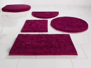 Guido Maria Kretschmer Home&Living Badematte Jari, Höhe 30 mm, rutschhemmend beschichtet, schnell trocknend, waschbar, trocknergeeignet, flauschiger Hochflor, Uni Farben, Badteppich
