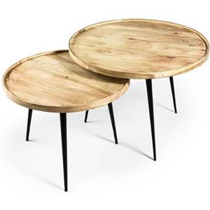 Lions Design Silva Ronde Salontafelset Acacia