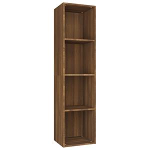 VidaXL Boekenkast / Tv-meubel 36x30x143 Cm Bruineikenkleurig