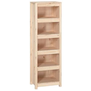 Vidaxl Bücherregal 50x35x154 Cm Massivholz Kiefer