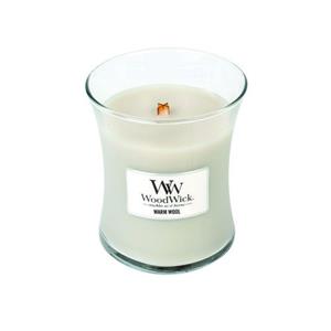 WoodWick Geurkaars Medium Warm Wool - 11 cm / ø 10 cm