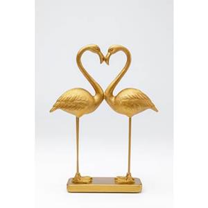 Kare Design Decofiguur Flamingo Love Gold 39cm