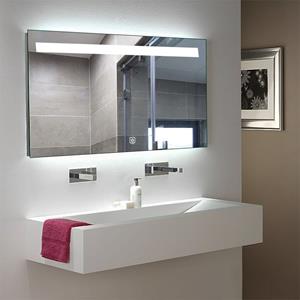 Saniclear Aruba spiegel 100x70 cm inclusief LED verlichting