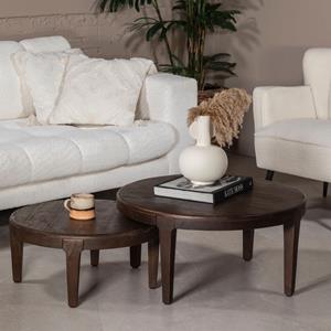 Giga Meubel Salontafel Mio Rond (set van 2) - 