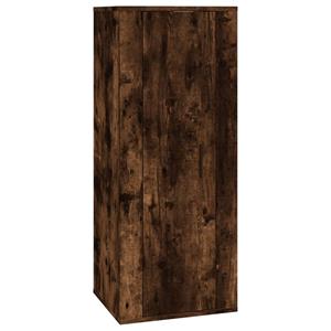 Vidaxl Tv-wandschrank Räuchereiche 40x34,5x100 Cm