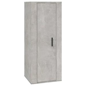 Vidaxl Tv-wandschrank Betongrau 40x34,5x100 Cm