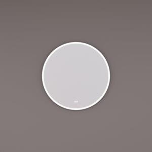 HIPP design 13000 ronde spiegel 120cm zwart met LED en spiegelverwarming