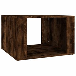 VidaXL Nachtkastje 57x55x36 Cm Bewerkt Hout Gerookt Eikenkleurig