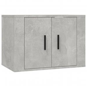 Vidaxl Tv-wandschrank Betongrau 57x34,5x40 Cm