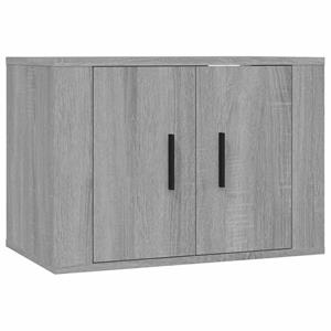 VidaXL Tv-wandmeubel 57x34,5x40 Cm Grijs Sonoma Eikenkleurig