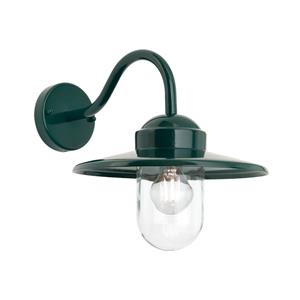 Orion Buitenwandlamp Edward in vintage-stijl, groen