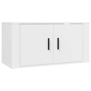 Vidaxl Tv-wandschrank Weiß 80x34,5x40 Cm