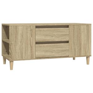 VidaXL Tv-meubel 102x44,5x50 Cm Bewerkt Hout Sonoma Eikenkleurig