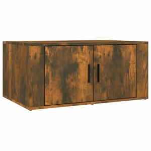 vidaXL Couchtisch »Couchtisch Räuchereiche 80x50x36 cm Holzwerkstoff« (1-St)