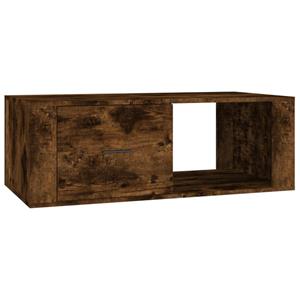 vidaXL Couchtisch »Couchtisch Räuchereiche 100x50,5x35 cm Holzwerkstoff« (1-St)