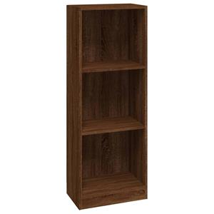 VidaXL Boekenkast 40x24x109 Cm Bewerkt Hout Bruineikenkleurig