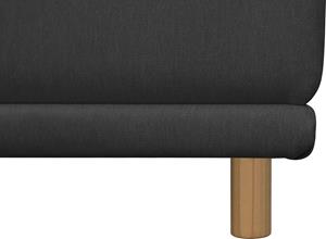 Andas 2-Sitzer Maroon, in skandinavischem Design, mit losen Kissen