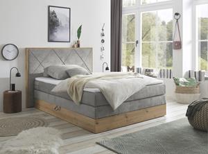 Ed Exciting Design Boxspringbett Bellevue, inkl. Bettkasten und Topper