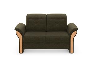 Home affaire 2-zitsbank Dangast Verstelbare hoofdsteun, houten frontlijsten, naar keuze ook in Easy clean bekleding