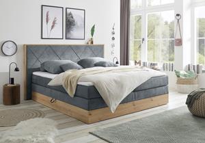 Ed Exciting Design Boxspringbett Bellevue, inkl. Bettkasten und Topper