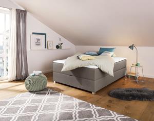 INOSIGN Boxspring Alexis zonder hoofdbord - ideaal voor ruimtes met schuine plafonds, in 4 breedten