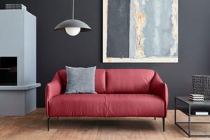 W.Schillig 2,5-Sitzer sally, mit Metallfüßen in Schwarz pulverbeschichtet, Breite 174 cm