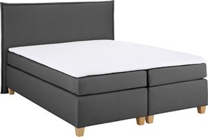 Home affaire Boxspring Houssay incl. topmatras, 5 breedtes, 2 hardheden ook in extra lang 220 cm