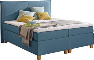 Home affaire Boxspring Houssay incl. topmatras, 5 breedtes, 2 hardheden ook in extra lang 220 cm