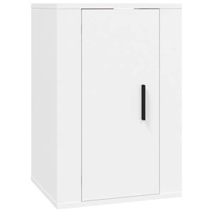 Vidaxl Tv-wandschrank Weiß 40x34,5x60 Cm