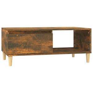 vidaXL Couchtisch »Couchtisch Räuchereiche 90x50x36,5 cm Holzwerkstoff« (1-St)