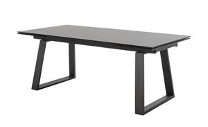 MCA furniture Eettafel NARBONNE onderstel tafel 200-300 cm Keramiek, metaal, eindschuif, uittrekbaar, tafelblad 13 mm, 10-12 personen