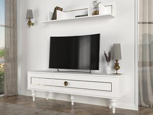 Mobistoxx Tv-meubel set CARROLA 3 deuren wit