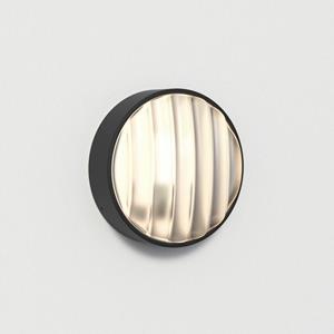 ASTRO Wandleuchte Montreal in Schwarz und Transparent E14 IP44 220mm
