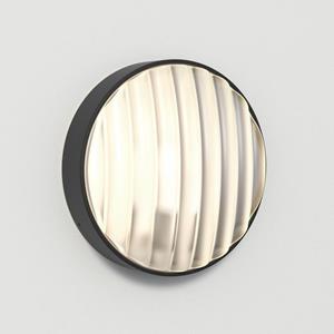 ASTRO Wandleuchte Montreal in Schwarz und Transparent E27 IP44 300mm