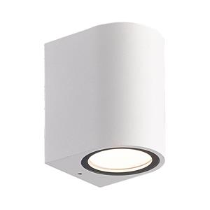 Prios Tetje buitenwandlamp wit rond 10 cm