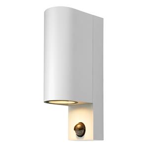 Prios Tetje buitenwandlamp wit rond sensor