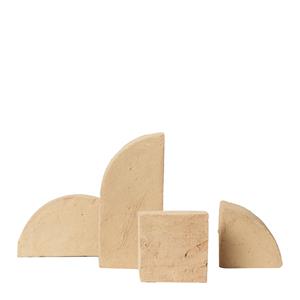 Ferm living Shape Sculpturen - Geel