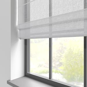 Illumin8 Vouwgordijn - Skylar voile gebroken wit