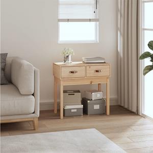 VidaXL Wandtafel 76,5x40x75 Cm Massief Grenenhout