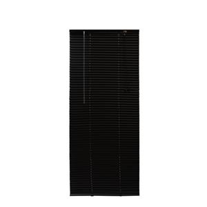 Baseline horizontale jaloezie PVC zwart 180x175cm
