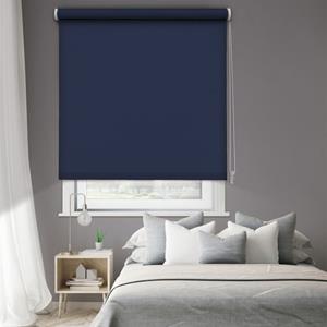 Madeco 1490 thermisch verduisterende rolgordijn manueel marineblauw 90x190cm