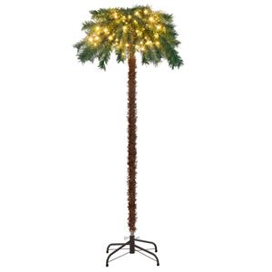 costway 150cm Kunstkerstboom Verlichte Kerstboom met Warm Witte Lichtjes