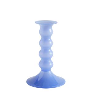Hay Wavy Kerzenständer 14 cm Hellblau
