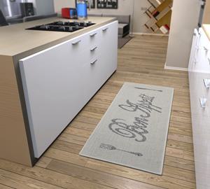 HANSE Home Keukenloper Bon Appetit de lusso Loper, antislip, keukenkleed, keuken, vloerkleed, gemakkelijk in onderhoud
