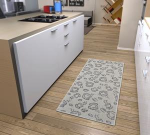 HANSE Home Keukenloper Coffee cups Loper, antislip, keukenkleed, keuken, vloerkleed, gemakkelijk in onderhoud